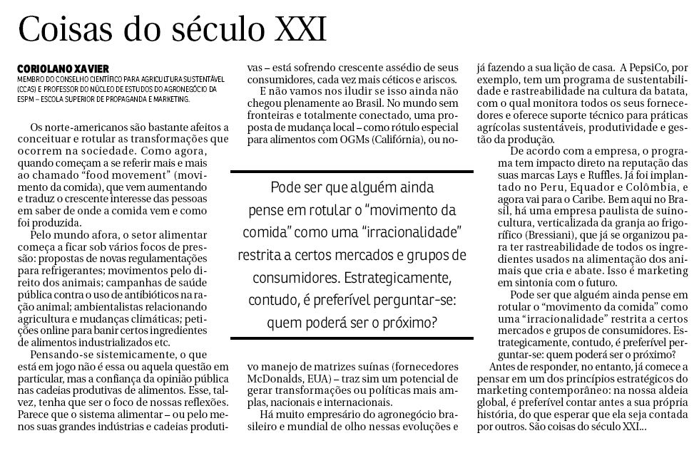 Jornal do Commercio publica artigo de conselheiro do CCAS